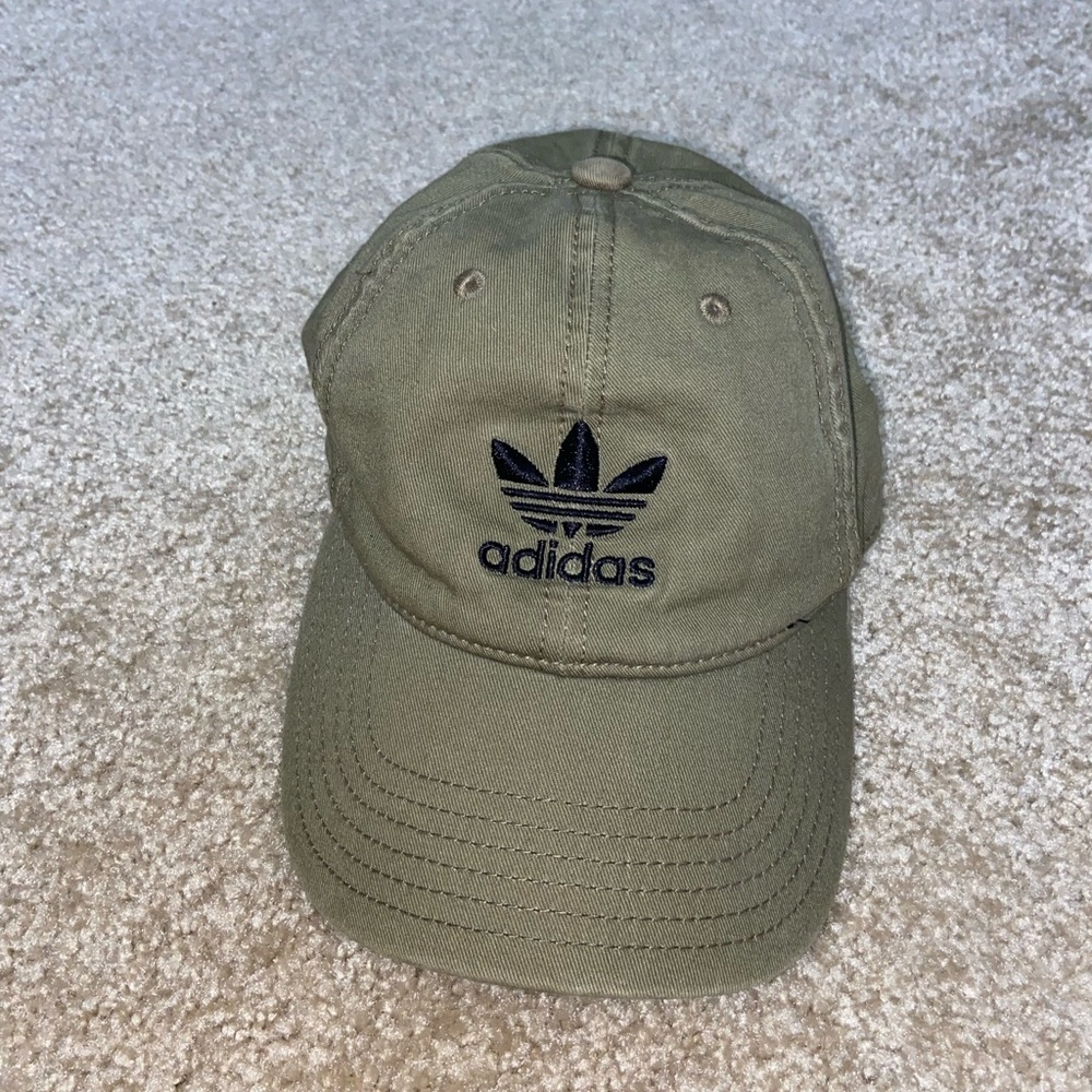 Green Adidas cap